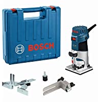 Bosch Professional GKF 600 - Fresadora de cantos (600 W- 33.000 rpm- en maletín)